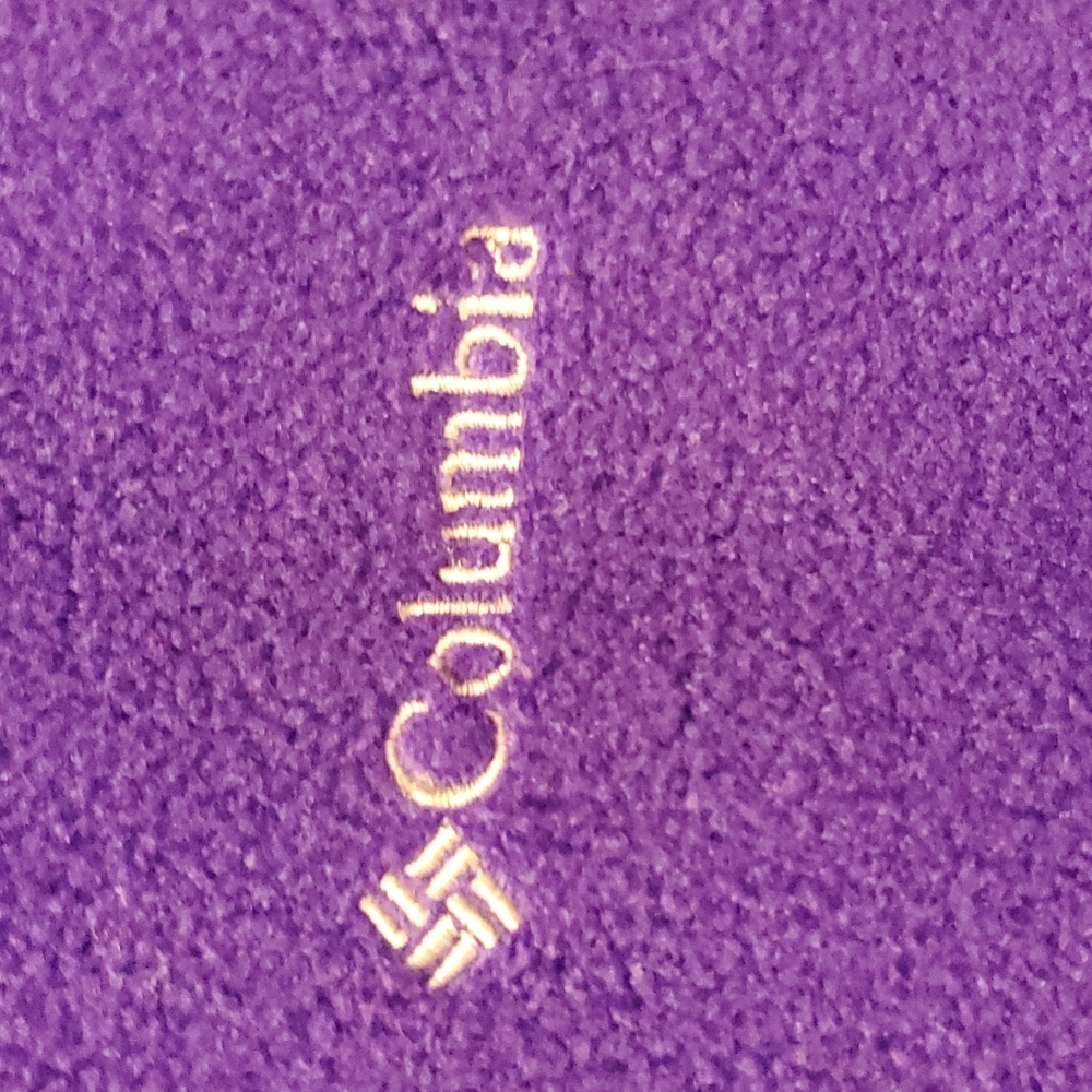 🏔AllOver Purple Fleece Columbia Jacket🏔 - Picture 2 of 9